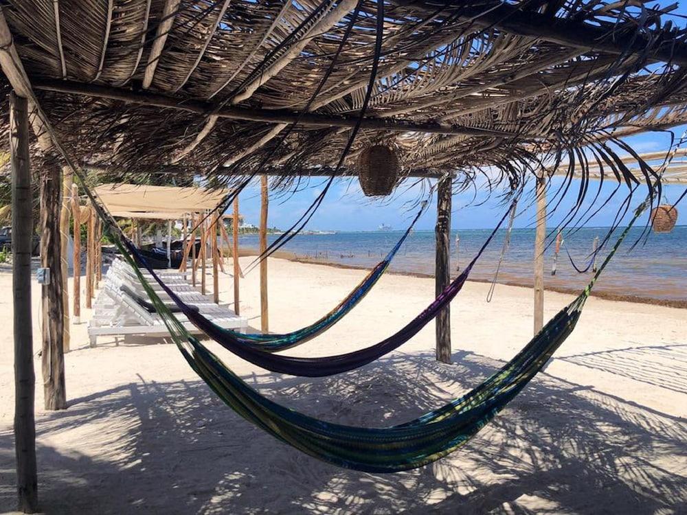 Hotel Arenas Mahahual Exterior foto