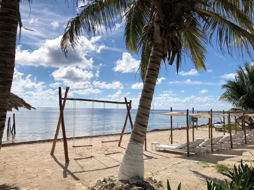 Hotel Arenas Mahahual Exterior foto