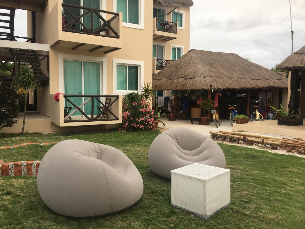 Hotel Arenas Mahahual Exterior foto